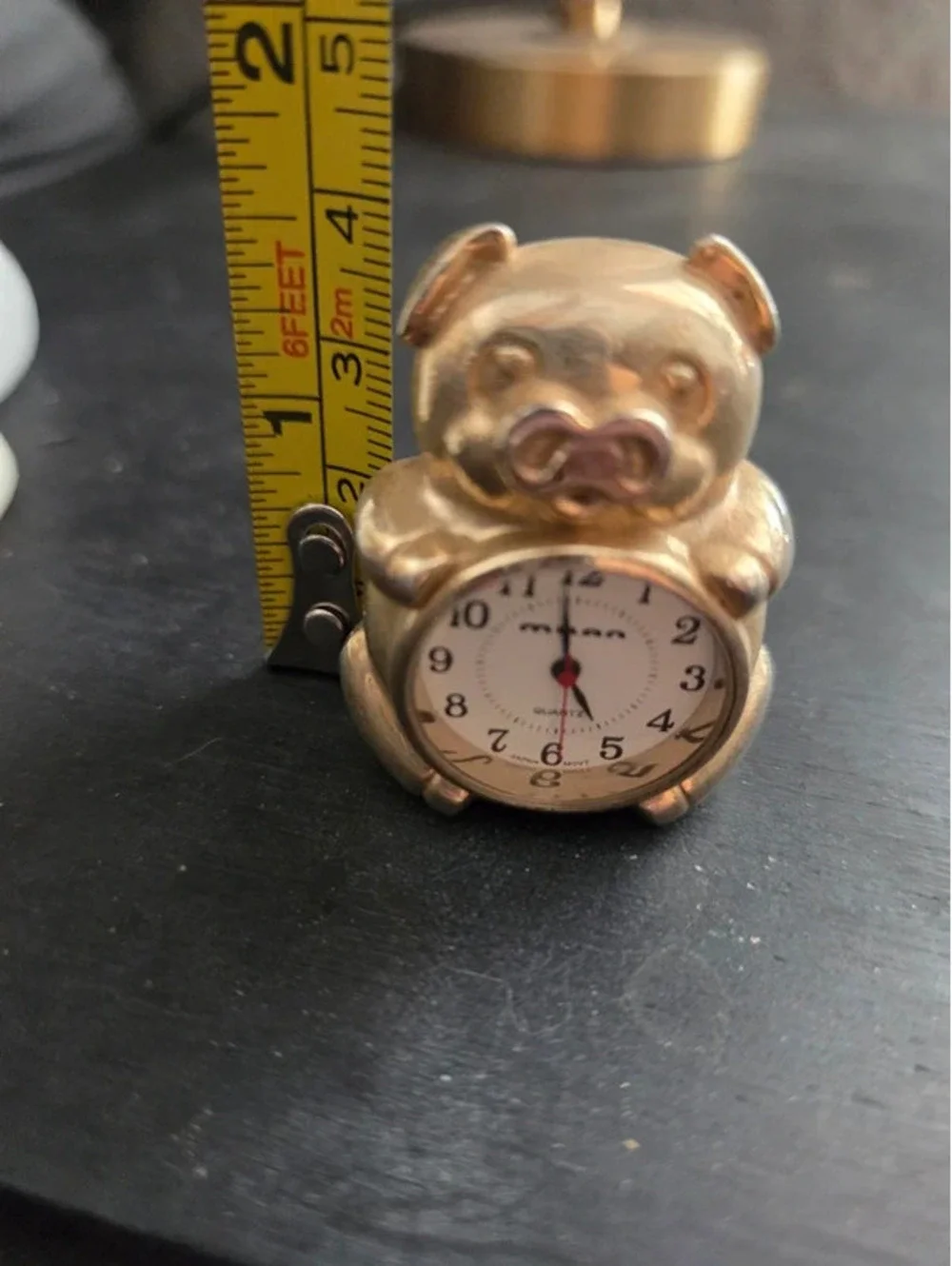 VTG Milan miniature pig clock